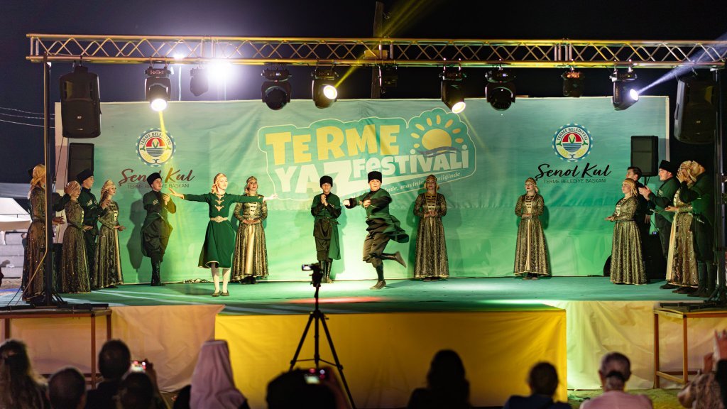 Azamad  Terme Yaz Festivali Azamat Gösterisi