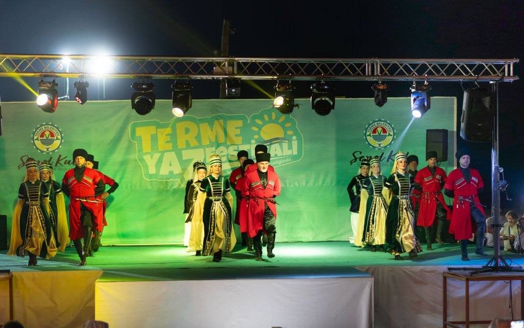 Azamad  Terme Yaz Festivali Azamat Gösterisi
