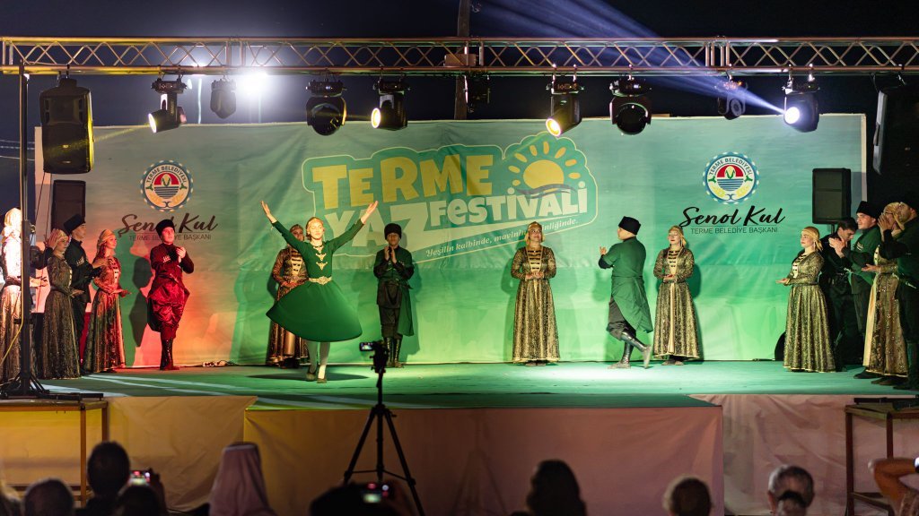 Azamad  Terme Yaz Festivali Azamat Gösterisi