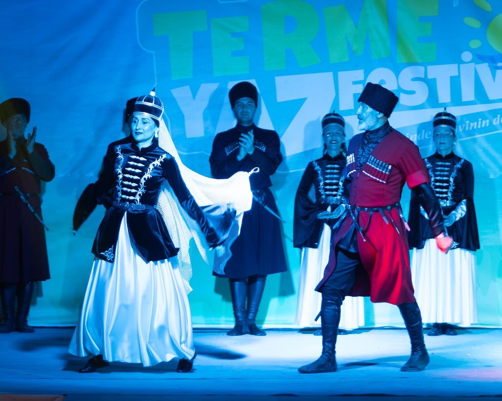 Azamad  Terme Yaz Festivali Azamat Gösterisi