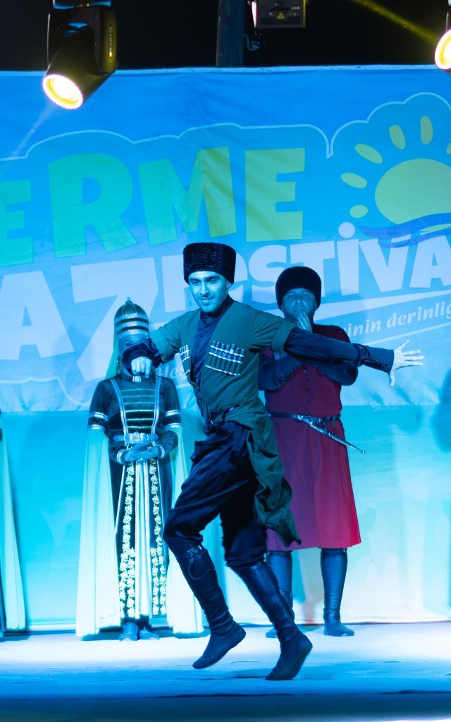 Azamad  Terme Yaz Festivali Azamat Gösterisi