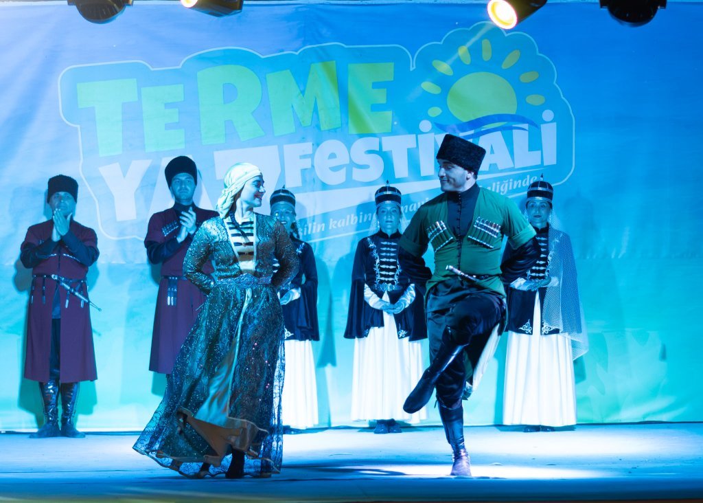 Azamad  Terme Yaz Festivali Azamat Gösterisi